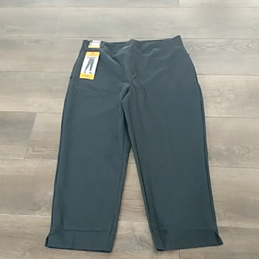 Kirkland Signature  Women's Black  Ankle Dress Pants with Elegant Design